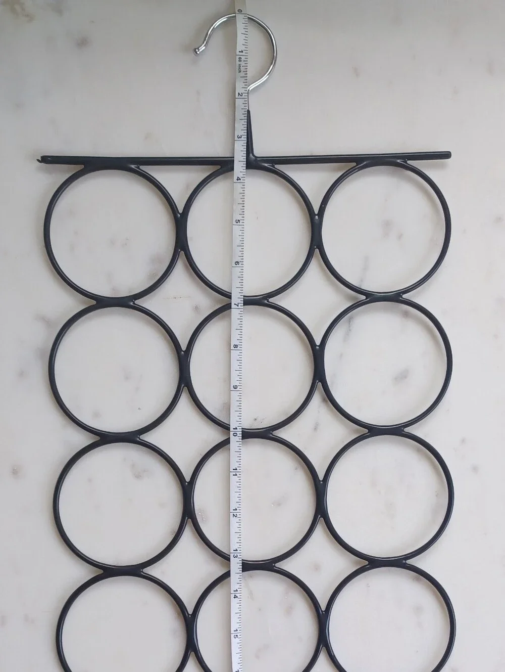 Scarf loop hanger, hanging accessories organizer, belt organizer